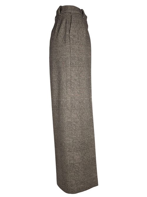 pantalone donna galles tortora e beige Circolo 1901 | FD3680CIOCCOLATO-L